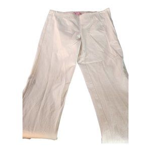 Lily Pultizer White crop pants